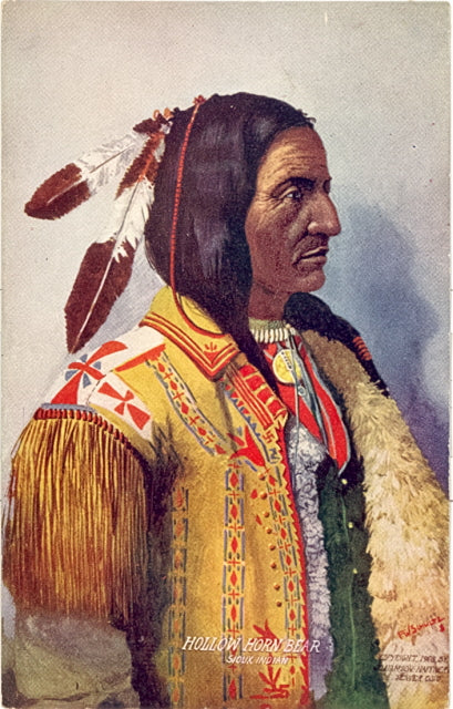 Hollow Horn Bear, Sioux Indian - Carey's Emporium