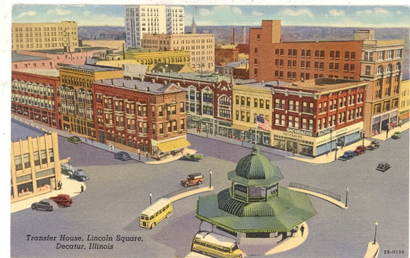Transfer House, Lincoln Square, Decatur, IL - Carey's Emporium