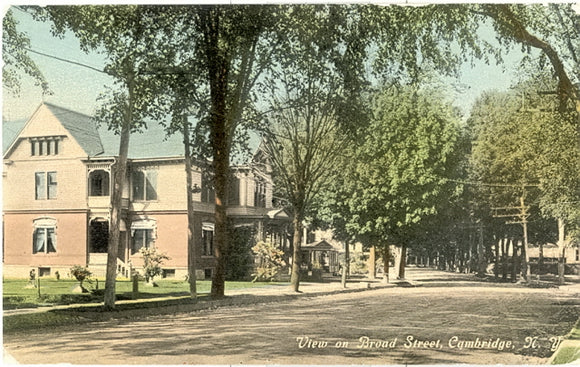 View on Broad Street, Cambridge, NY - Carey's Emporium