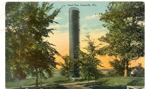 Stand Pipe, Evansville, WI - Carey's Emporium