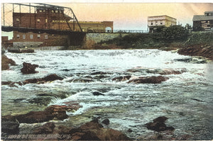 View of Big Bull Falls, Wausau, WI - Carey's Emporium