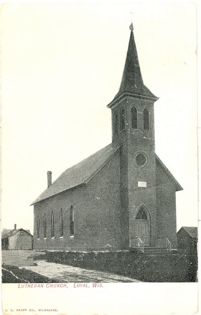 Lutheran Church, Loyal, WI - Carey's Emporium