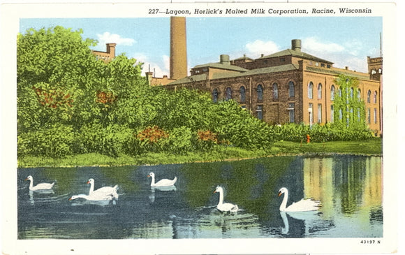Lagoon, Horlick's Malted Milk Corporation, Racine, WI - Carey's Emporium