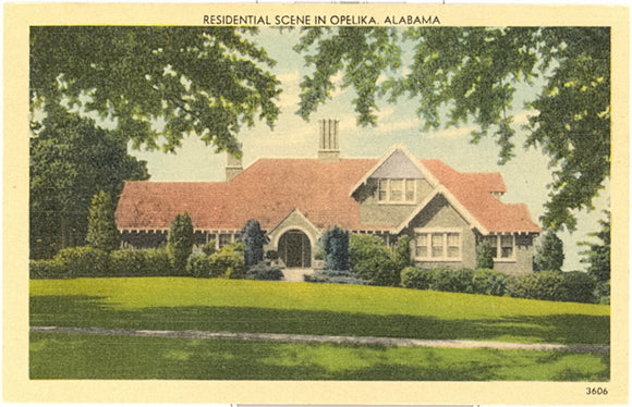 Residential Scene in Opelika, AL - Carey's Emporium