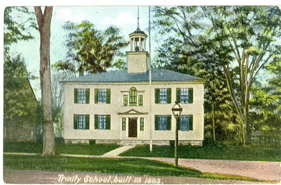 Trinity School, Built in 1803, Lenox, MA - Carey's Emporium