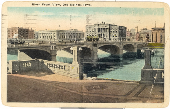 River Front View, Des Moines, IA - Carey's Emporium