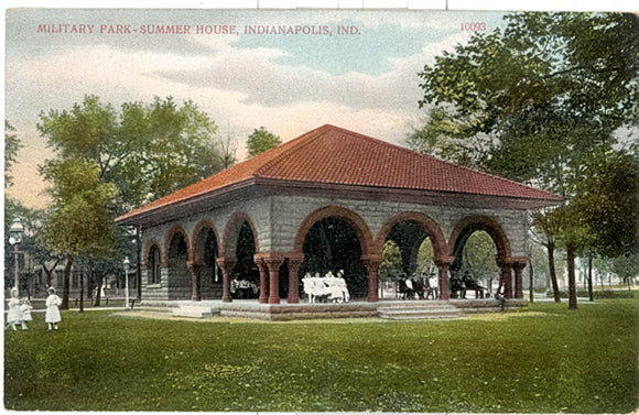 Military Park, Summer House, Indianapolis, IN - Carey's Emporium