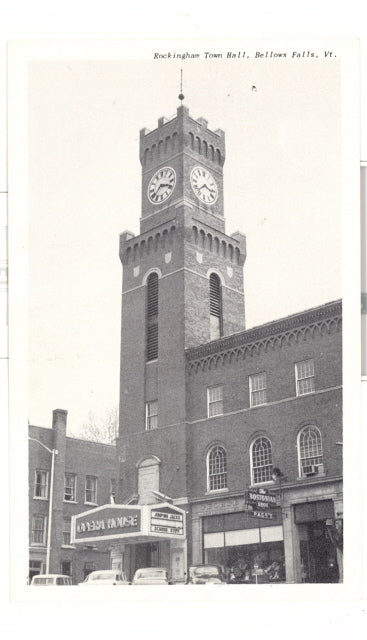 Rockingham Town Hall, Bellows Falls, VT - Carey's Emporium