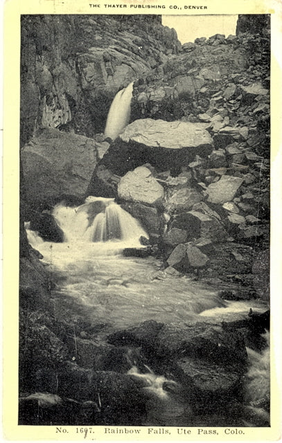 Rainbow Falls, Ute Pass, Pikes Peak Region, CO - Carey's Emporium