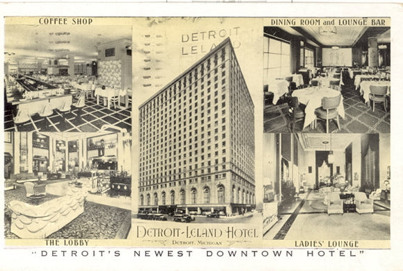 Detroit-Leland Hotel, Detroit, MI - Carey's Emporium