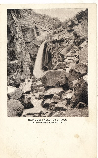 Rainbow Falls, Ute Pass, Pikes Peak Region, CO - Carey's Emporium
