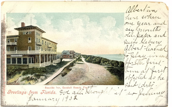 Seaside Inn, Goodall Beach, Daytona Beach, FL - Carey's Emporium