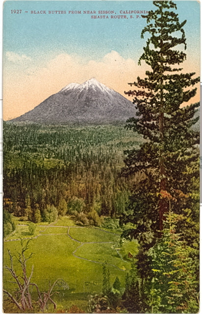 Black Buttes from Near Sisson, CA - Carey's Emporium