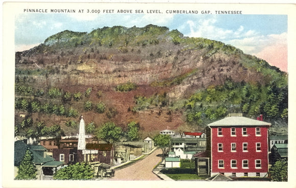 Pinnacle Mountain at 3,000 Feet Above Sea Level, Cumberland Gap, TN - Carey's Emporium