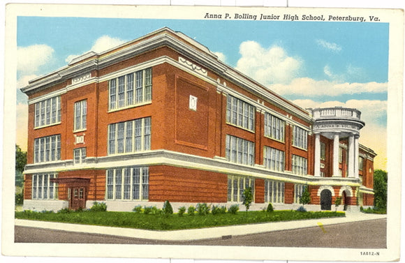 Anna P. Bolling Junior High School, Petersburg, VA - Carey's Emporium