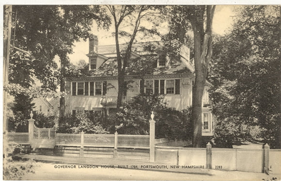 Governor Langdon House, Portsmouth, NH - Carey's Emporium