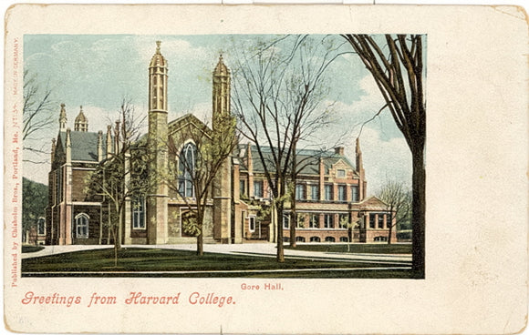 Greetings from Harvard College - Carey's Emporium