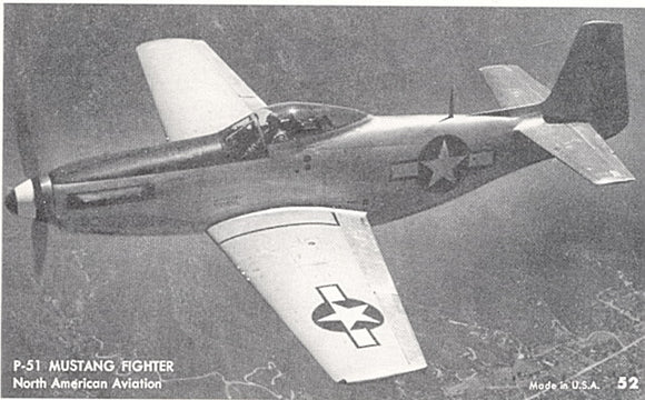 P-51 Mustang Fighter, North American Aviation - Carey's Emporium