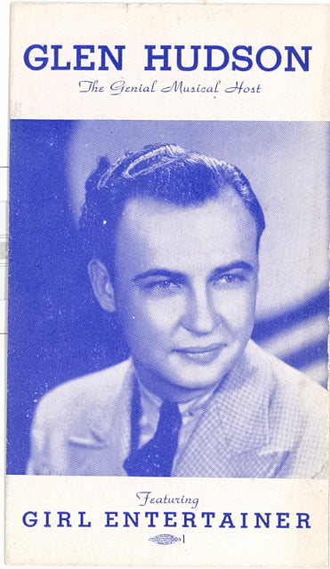 Glen Hudson The Genial Musical Host, Featuring Girl Entertainer - Carey's Emporium