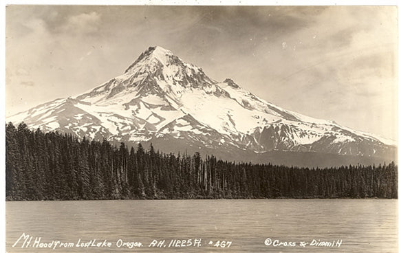 Mt. Hood from Lost Lake, OR - Carey's Emporium