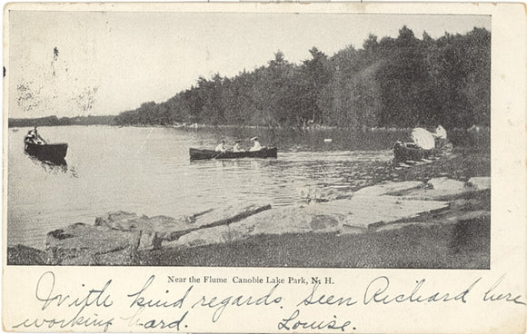Near the Flume, Canobie Lake Park, Salem, NH - Carey's Emporium