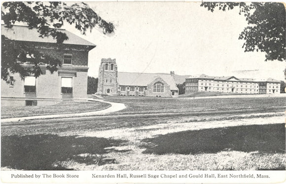 Kenarden Hall, Russell Sage Chapel and Gould Hall, East Northfield, MA - Carey's Emporium