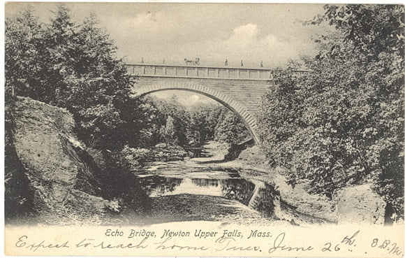 Echo Bridge, Newton Upper Falls, MA - Carey's Emporium