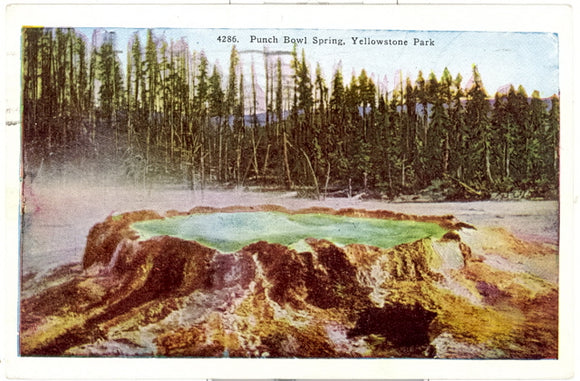 Punch Bowl Spring, Yellowstone National Park - Carey's Emporium