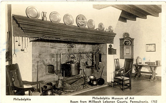 Philadelphia Museum of Art, Room from Millbach Lebanon County, PA - Carey's Emporium