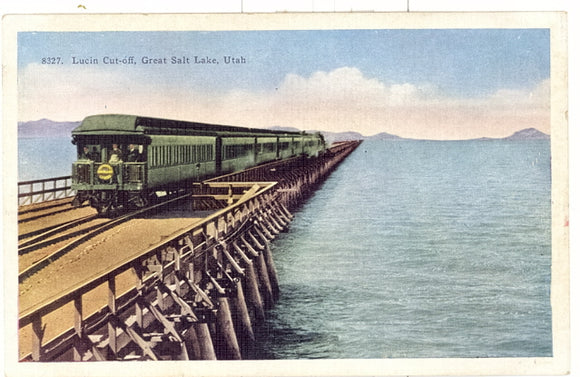 Lucin Cut-off, Great Salt Lake, UT - Carey's Emporium