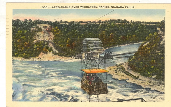 Aero Cable Over Whirlpool Rapids, Niagara Falls, NY - Carey's Emporium