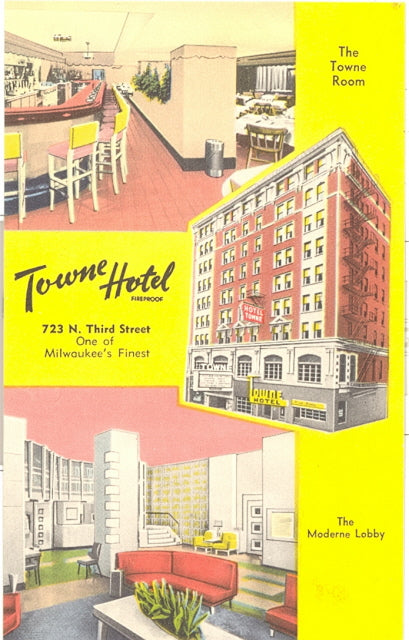 Towne Hotel, Milwaukee, WI - Carey's Emporium