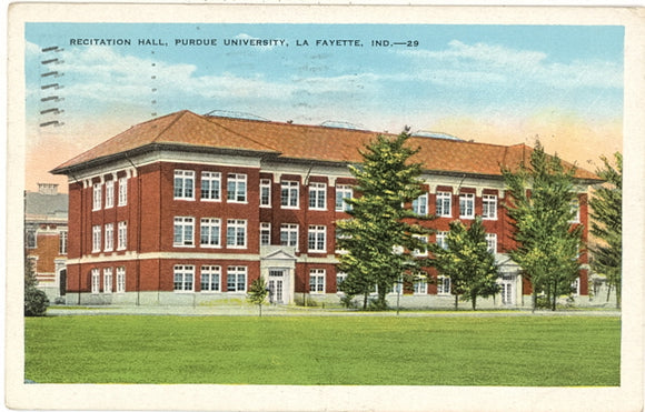 Recitation Hall, Purdue University, Lafayette, IN - Carey's Emporium