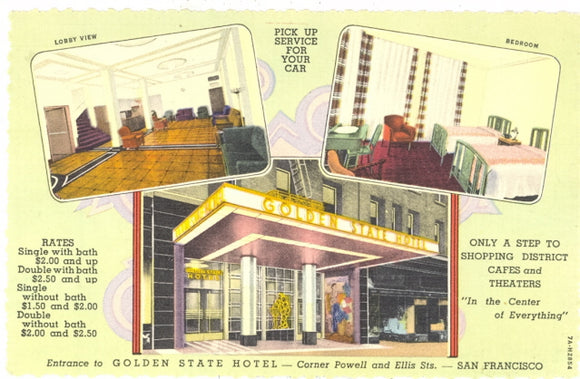 Golden State Hotel, San Francisco, CA - Carey's Emporium