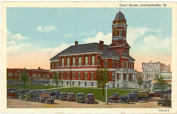 Court House, Lawrenceville, IL - Carey's Emporium