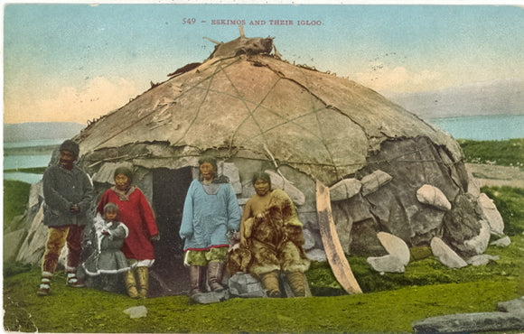 Eskimos and Their Igloo, Tacoma, WA - Carey's Emporium