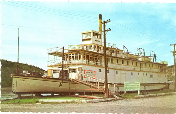 S. S. Keno at Dawson City, Yukon - Carey's Emporium