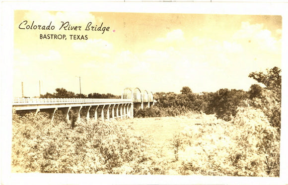 Colorado River Bridge, Bastrop, TX - Carey's Emporium