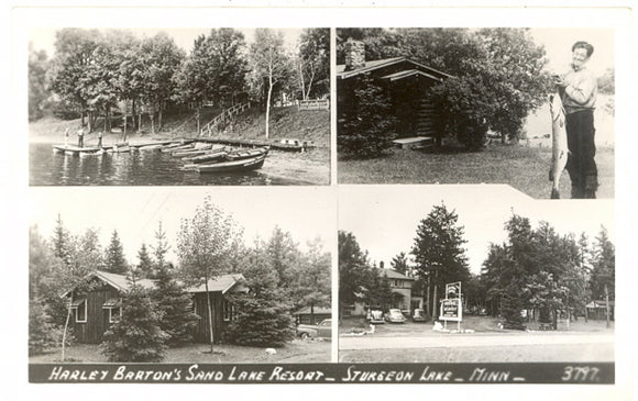 Harley Barton's Sand Lake Resort, Sturgeon Bay, MN - Carey's Emporium