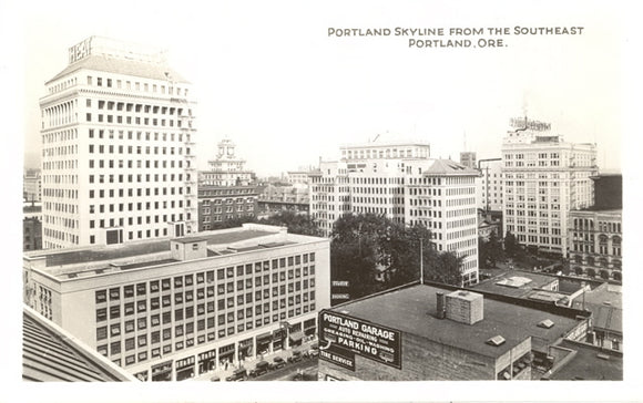 Portland Skyline from the Southeast, Portland, OR - Carey's Emporium