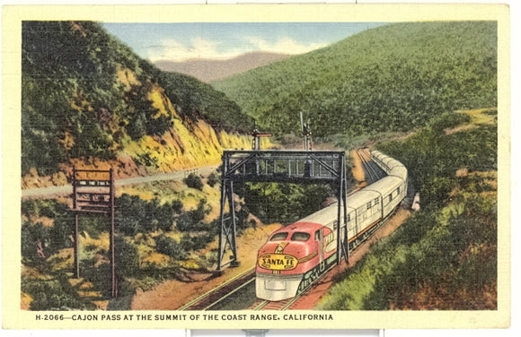 Cajon Pass at the Summit of the Coast Range, CA - Carey's Emporium