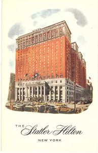 The Statler Hilton, New York, NY - Carey's Emporium