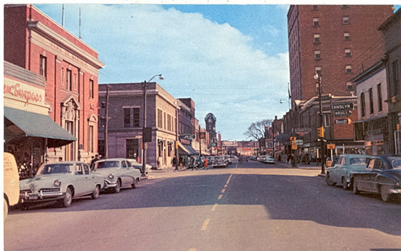 Queen St., Looking East, Sault Ste Marie, Ontario, Canada - Carey's Emporium