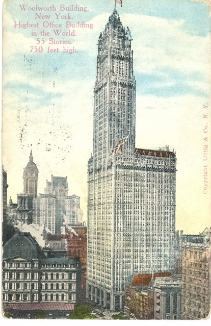 Woolworth Building, New York, NY - Carey's Emporium