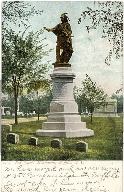 Red Jacket Monument, Buffalo, NY - Carey's Emporium