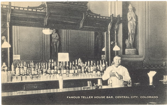 Famous Teller House Bar, Central City, CO - Carey's Emporium