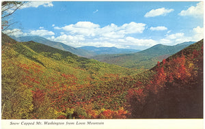 Snow Capped Mt. Washington from Loon Mountain, Lincoln, NH - Carey's Emporium