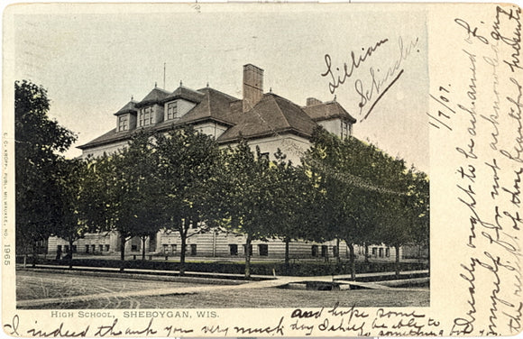 High School, Sheboygan, WI - Carey's Emporium