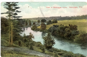 View of Sheboygan River, Sheboygan, WI - Carey's Emporium