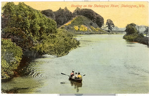 Boating on the Sheboygan River, Sheboygan, WI - Carey's Emporium